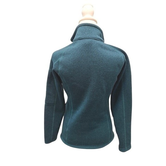 Patagonia Better Sweater Full Zip Fleece Jacket Womens Teal Blue Green Heather S - Picture 3 of 7